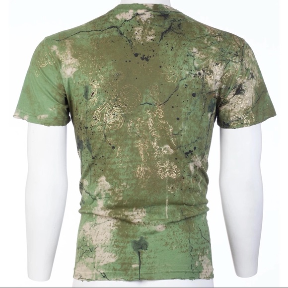 AFFLICTION Men's T-Shirt BLISS Short sleeve - Picture 6 of 8